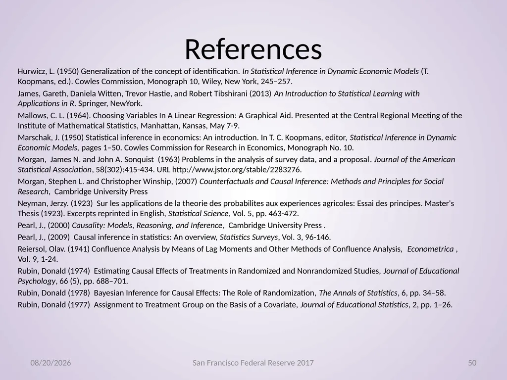 Econometrics, Machine Learning Gregory M Duncan - slide 50 of 51