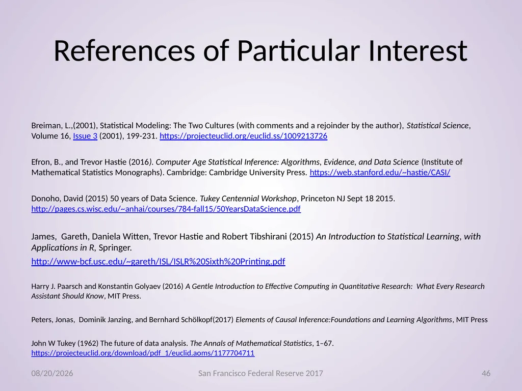 Econometrics, Machine Learning Gregory M Duncan - slide 46 of 51
