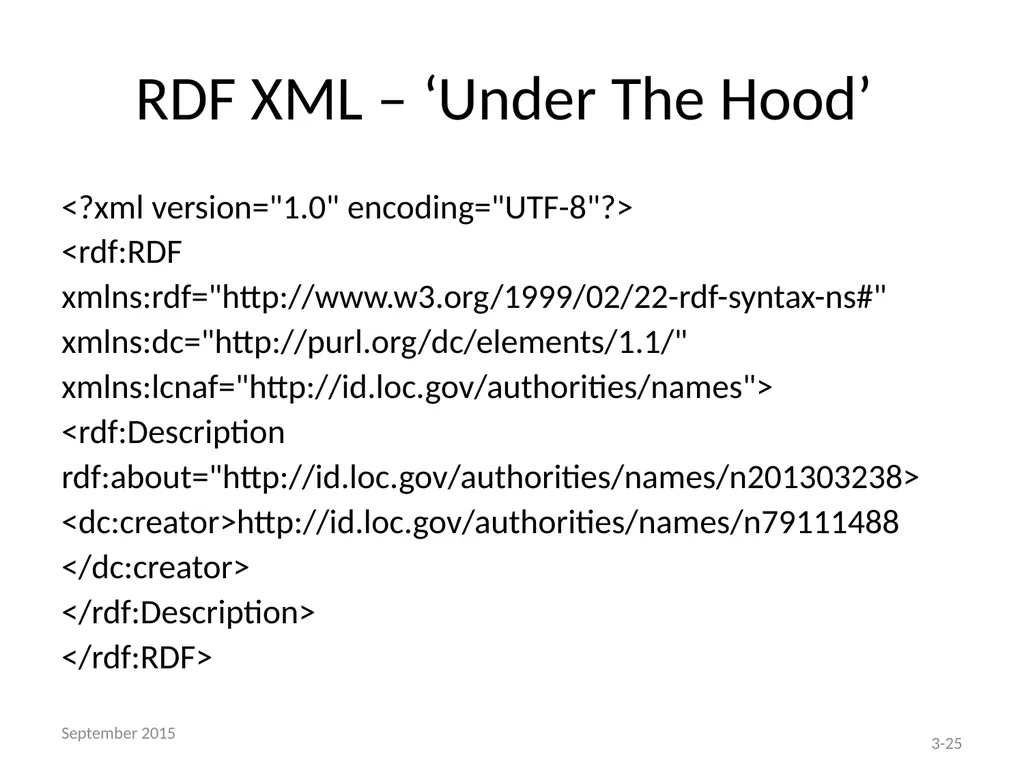 THE BIBFRAME EDITOR AND THE LC PILOT Module 3 – - slide 25 of 40