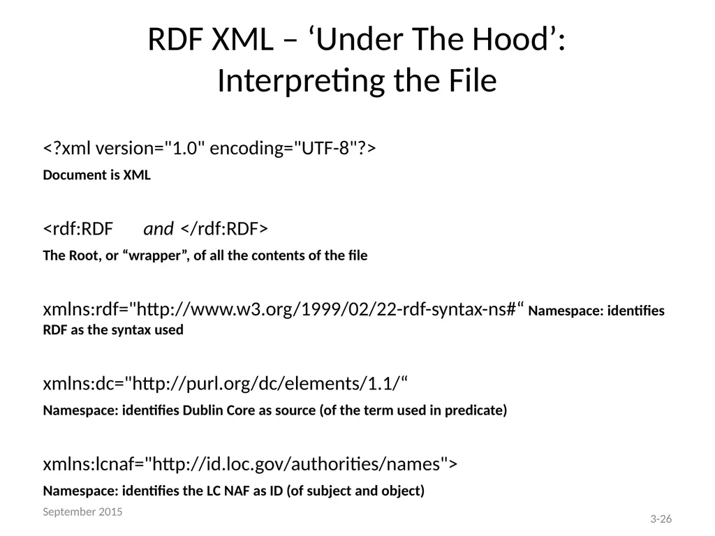 THE BIBFRAME EDITOR AND THE LC PILOT Module 3 – - slide 26 of 40