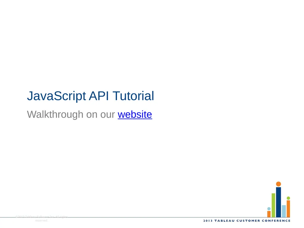 With interaction, you can make an existing viz - slide 11 of 18