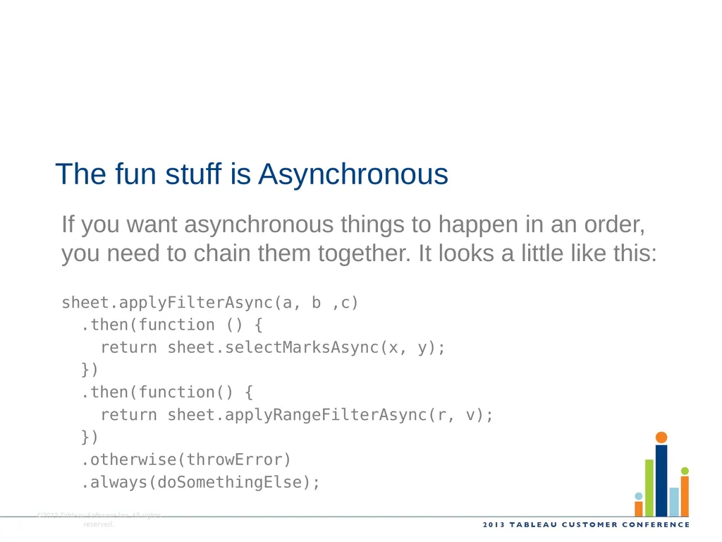 With interaction, you can make an existing viz - slide 15 of 18