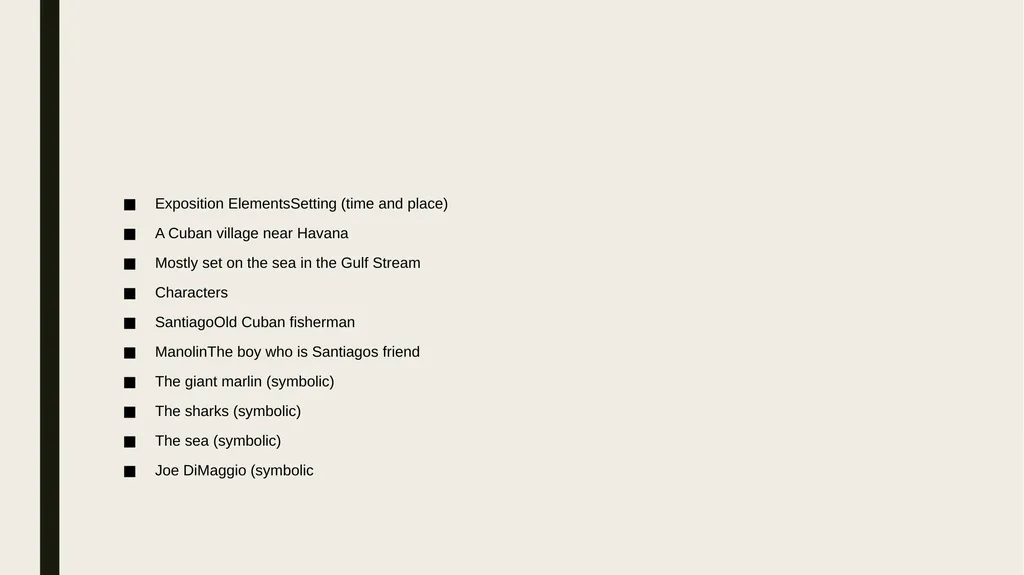 The Old Man and the Sea By Ernest Hemingway MA - slide 2 of 14