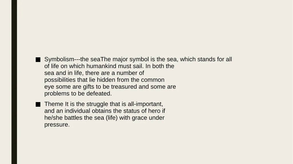 The Old Man and the Sea By Ernest Hemingway MA - slide 4 of 14