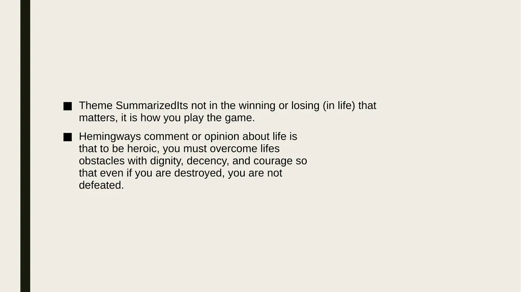 The Old Man and the Sea By Ernest Hemingway MA - slide 13 of 14
