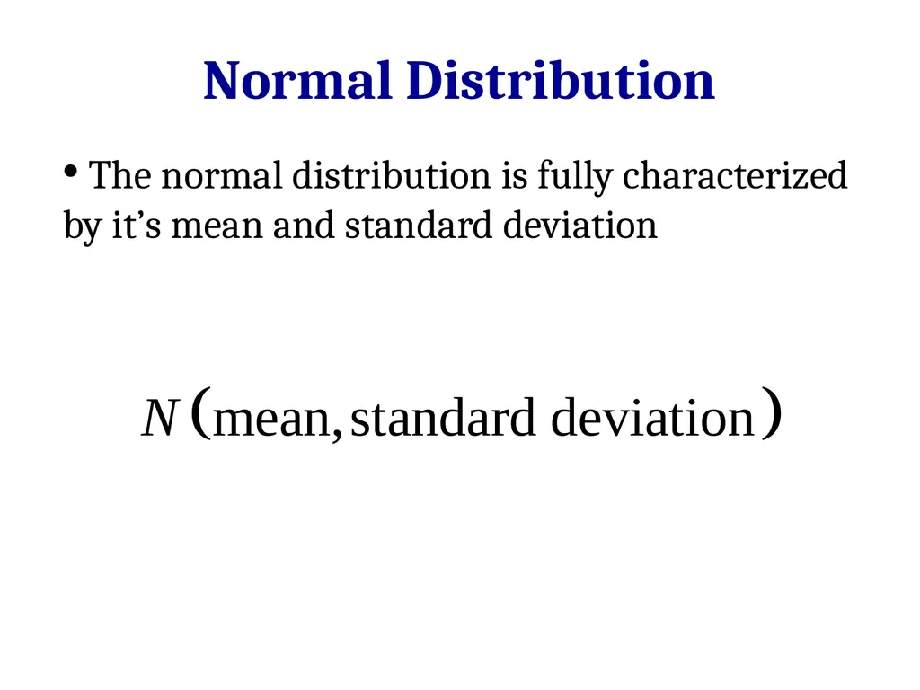 Normal Distributions 2/27/12 Normal Distribution - slide 8 of 38