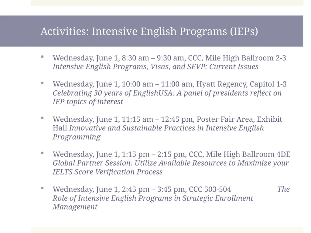 New to International Enrollment Management: - slide 20 of 28