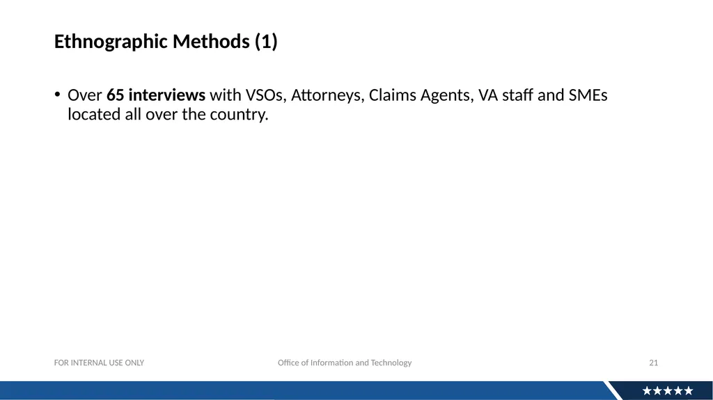Discovery Research For APIs: Why And How Andrew - slide 21 of 36