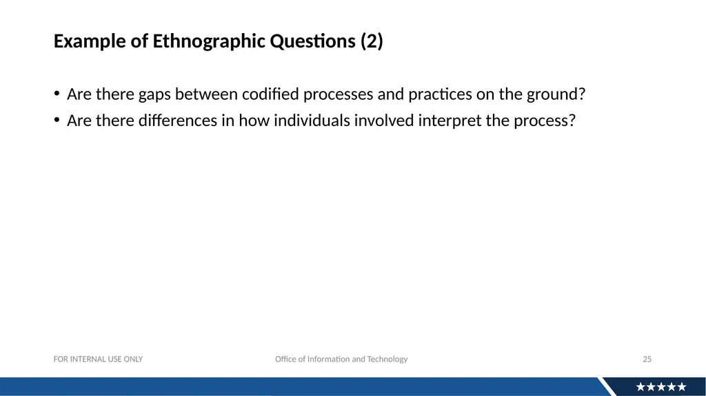 Discovery Research For APIs: Why And How Andrew - slide 25 of 36