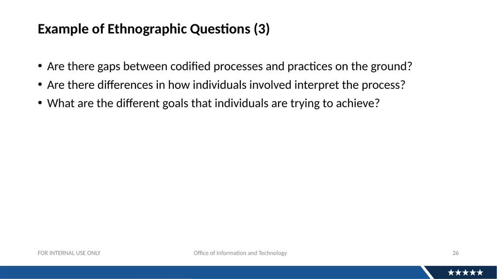 Discovery Research For APIs: Why And How Andrew - slide 26 of 36