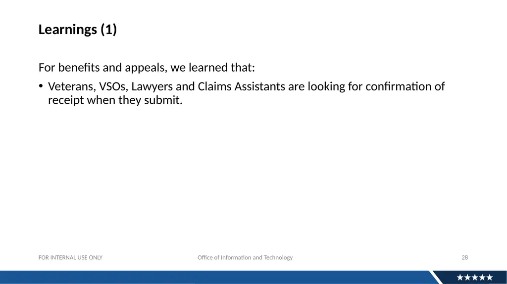 Discovery Research For APIs: Why And How Andrew - slide 28 of 36