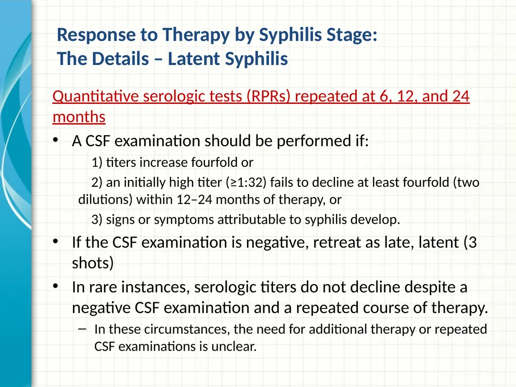 Part 2 Syphilis Testing: Selection and - slide 48 of 56