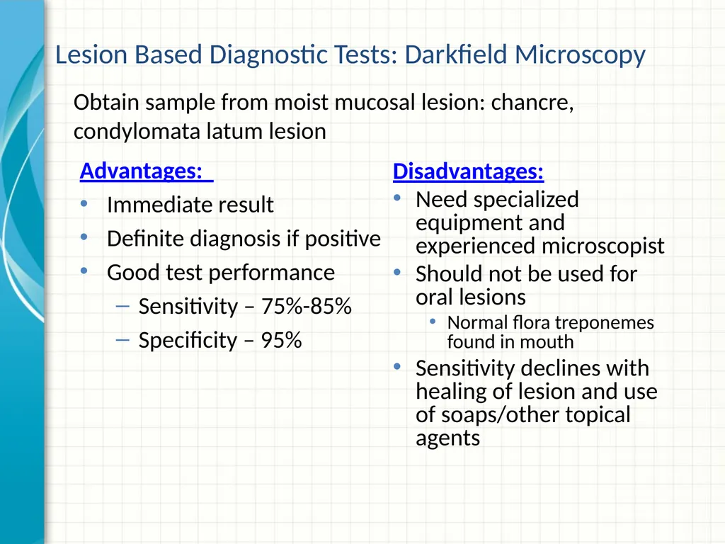 Part 2 Syphilis Testing: Selection and - slide 14 of 56