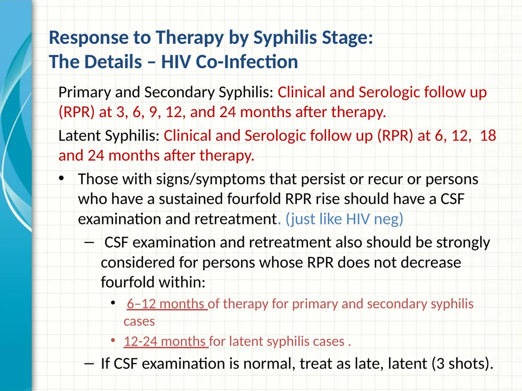 Part 2 Syphilis Testing: Selection and - slide 49 of 56