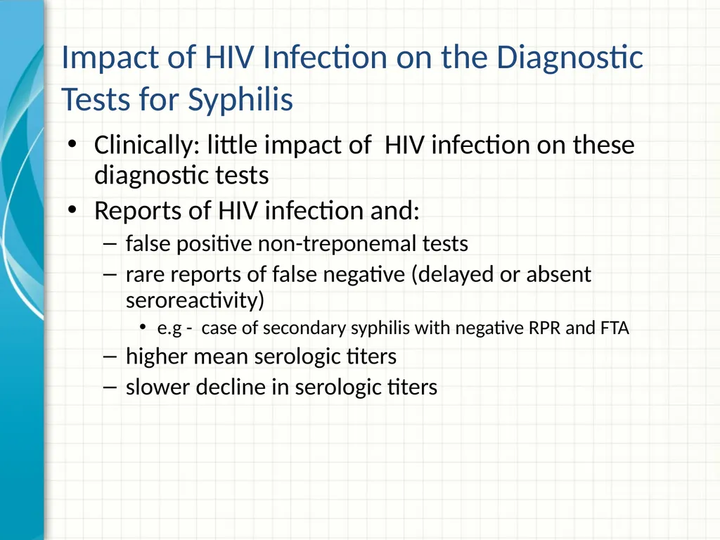 Part 2 Syphilis Testing: Selection and - slide 28 of 56