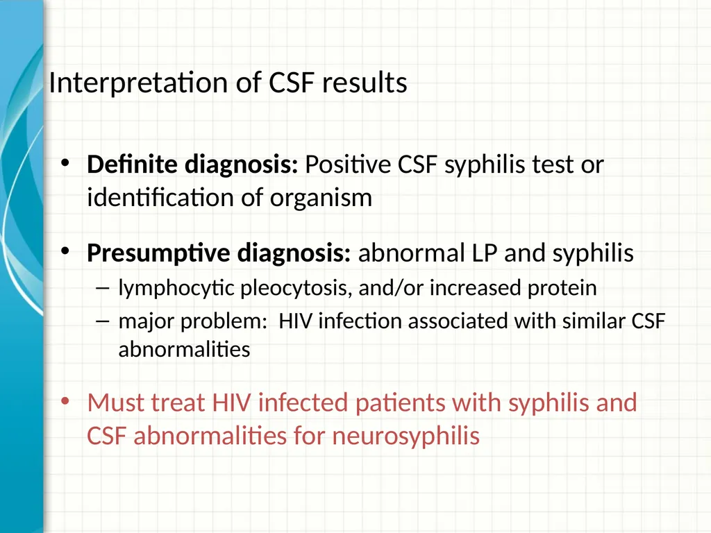 Part 2 Syphilis Testing: Selection and - slide 52 of 56