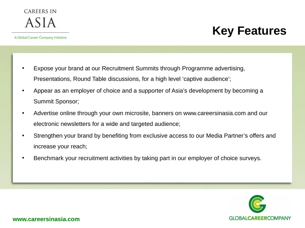 Recruitment Services Why Global Career Company - slide 19 of 20