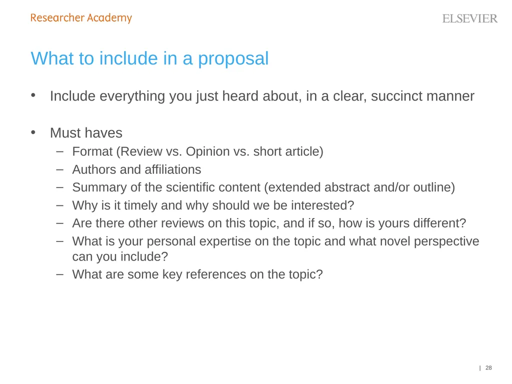 An Editor’s Guide to Writing a Review 27 June 2019 - slide 28 of 53