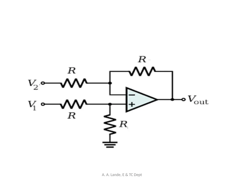 ANALOG CIRCUITS A. A. Lande, E & TC Dept Course - slide 44 of 96