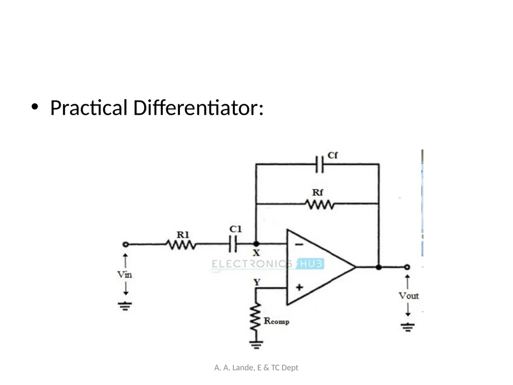 ANALOG CIRCUITS A. A. Lande, E & TC Dept Course - slide 51 of 96