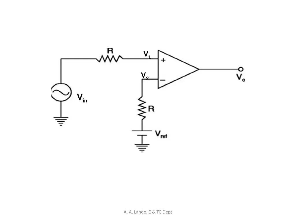 ANALOG CIRCUITS A. A. Lande, E & TC Dept Course - slide 61 of 96