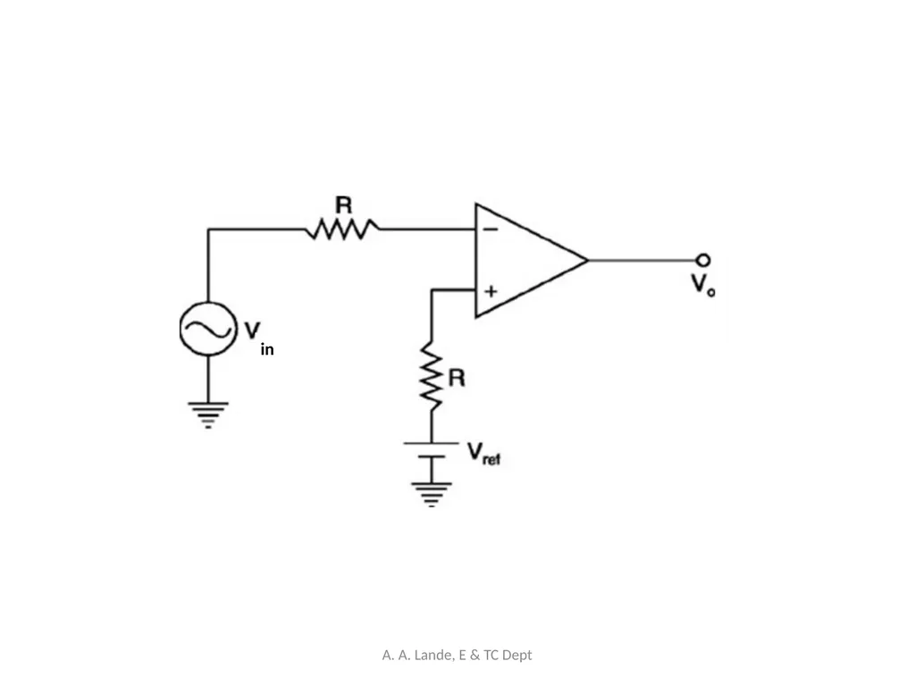 ANALOG CIRCUITS A. A. Lande, E & TC Dept Course - slide 64 of 96
