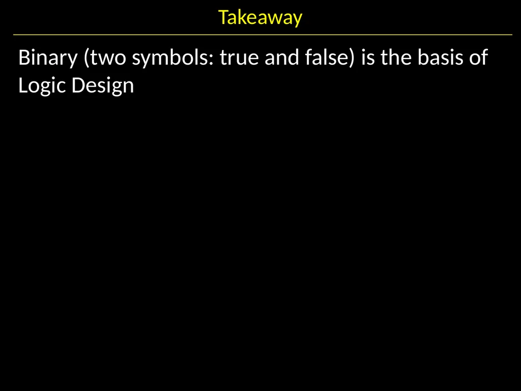 Gates and Logic: From switches to Transistors, - slide 8 of 48