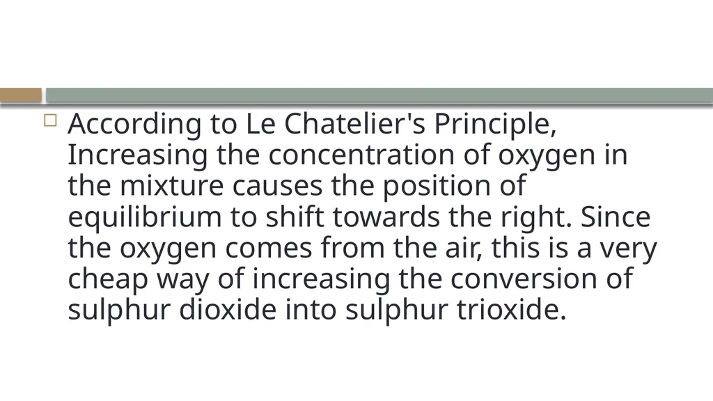 LECTURE 9 SULFUR AND SULFURIC ACID Ch 61 - slide 25 of 40