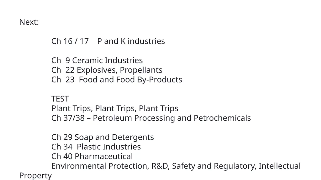 LECTURE 9 SULFUR AND SULFURIC ACID Ch 61 - slide 40 of 40