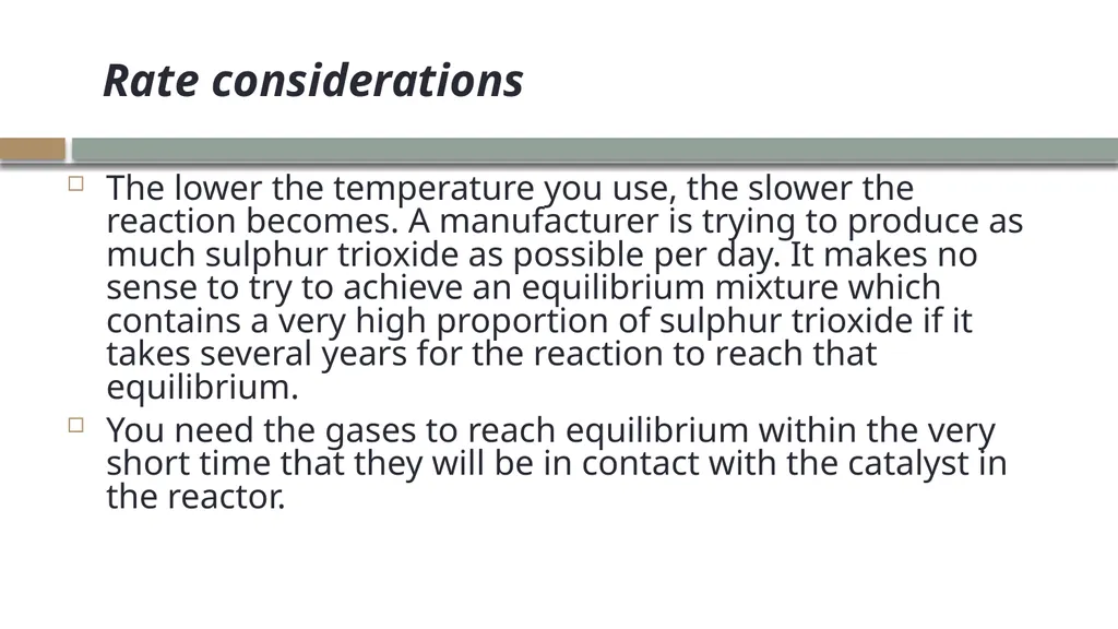 LECTURE 9 SULFUR AND SULFURIC ACID Ch 61 - slide 31 of 40