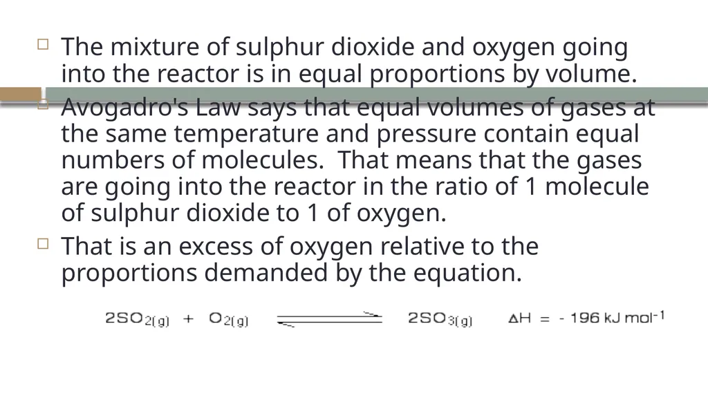 LECTURE 9 SULFUR AND SULFURIC ACID Ch 61 - slide 24 of 40