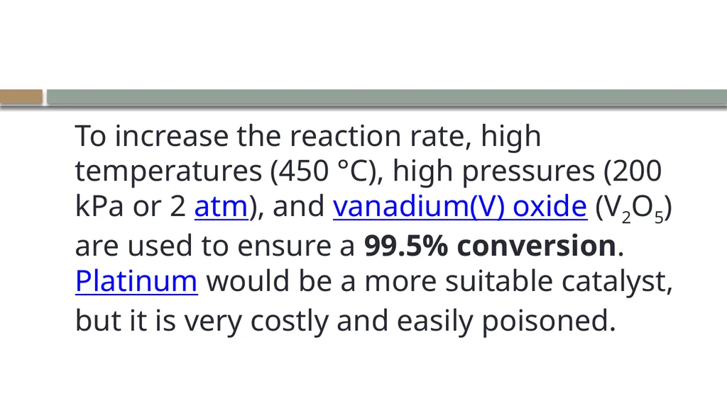 LECTURE 9 SULFUR AND SULFURIC ACID Ch 61 - slide 17 of 40