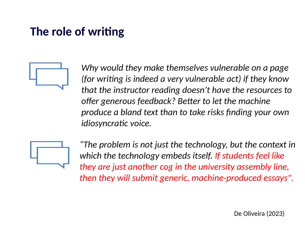 Will the next student essay you mark be written by - slide 19 of 28