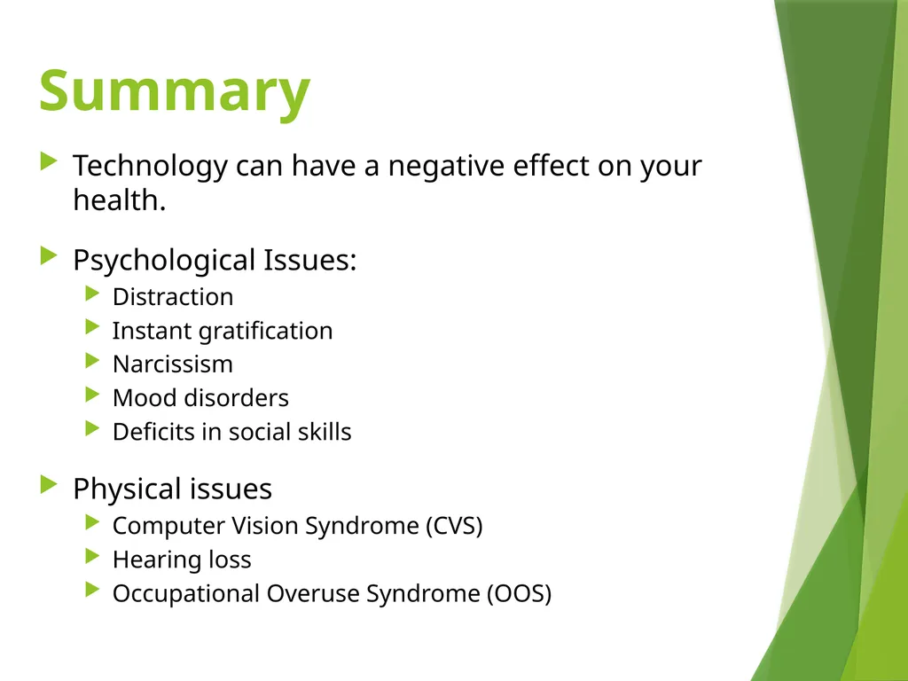 Health and Technology Lecture 11 – COMPSCI111/111G - slide 15 of 16