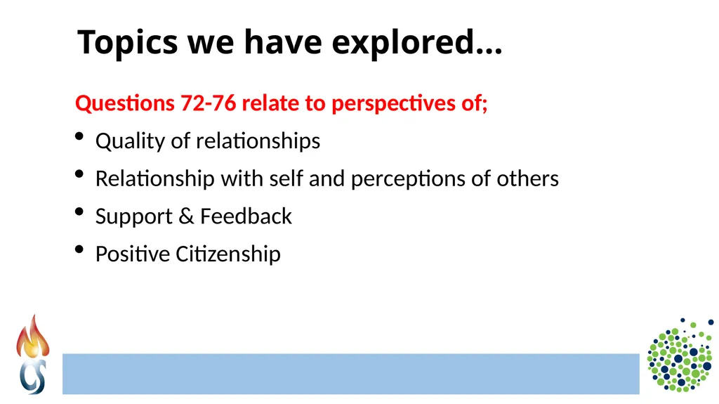 Relationships at Monmouth Comprehensive School - slide 6 of 13