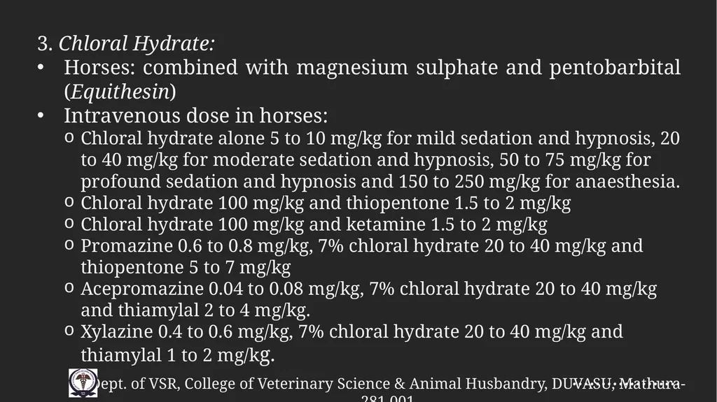 PreAnaesthetic medications Gulshan Kumar MVSc, PhD - slide 35 of 47