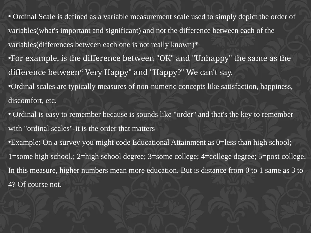 Research Variable Variable is a concept that - slide 5 of 12