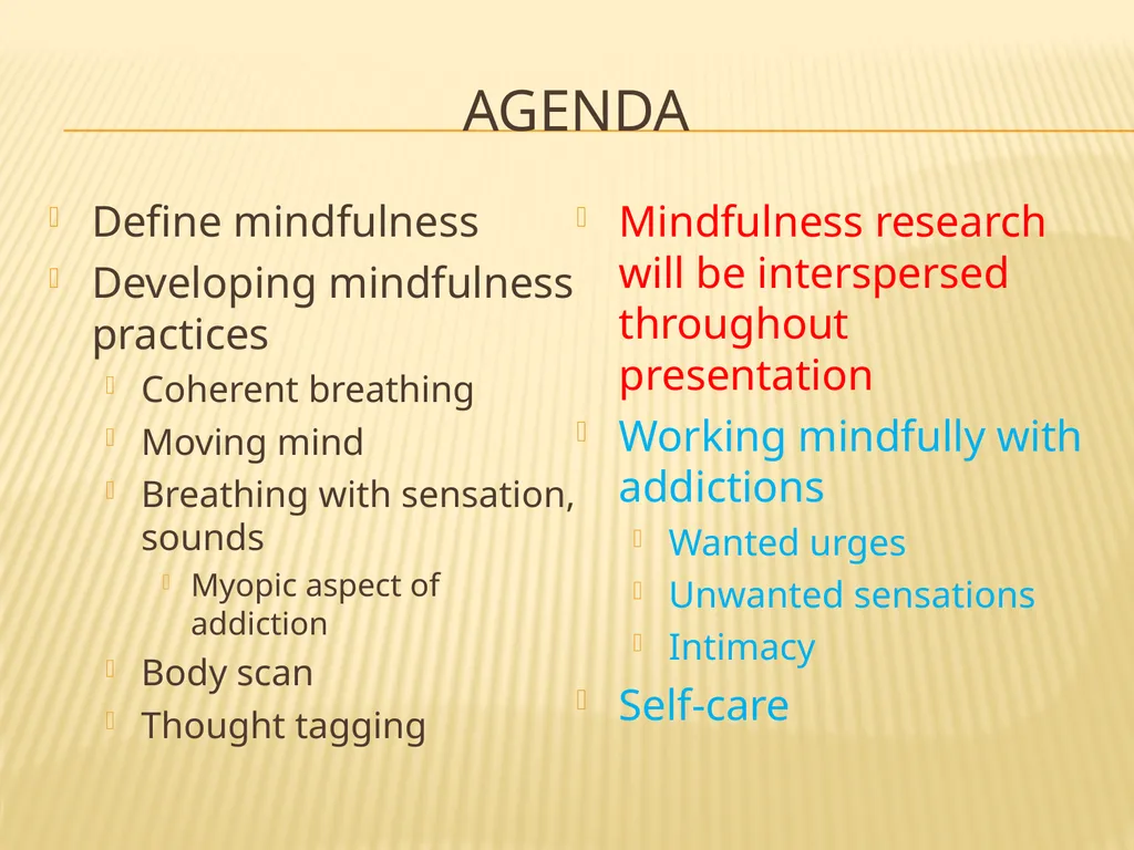 Mindfulness and Urges The Hungry Ghost I’m always - slide 3 of 31