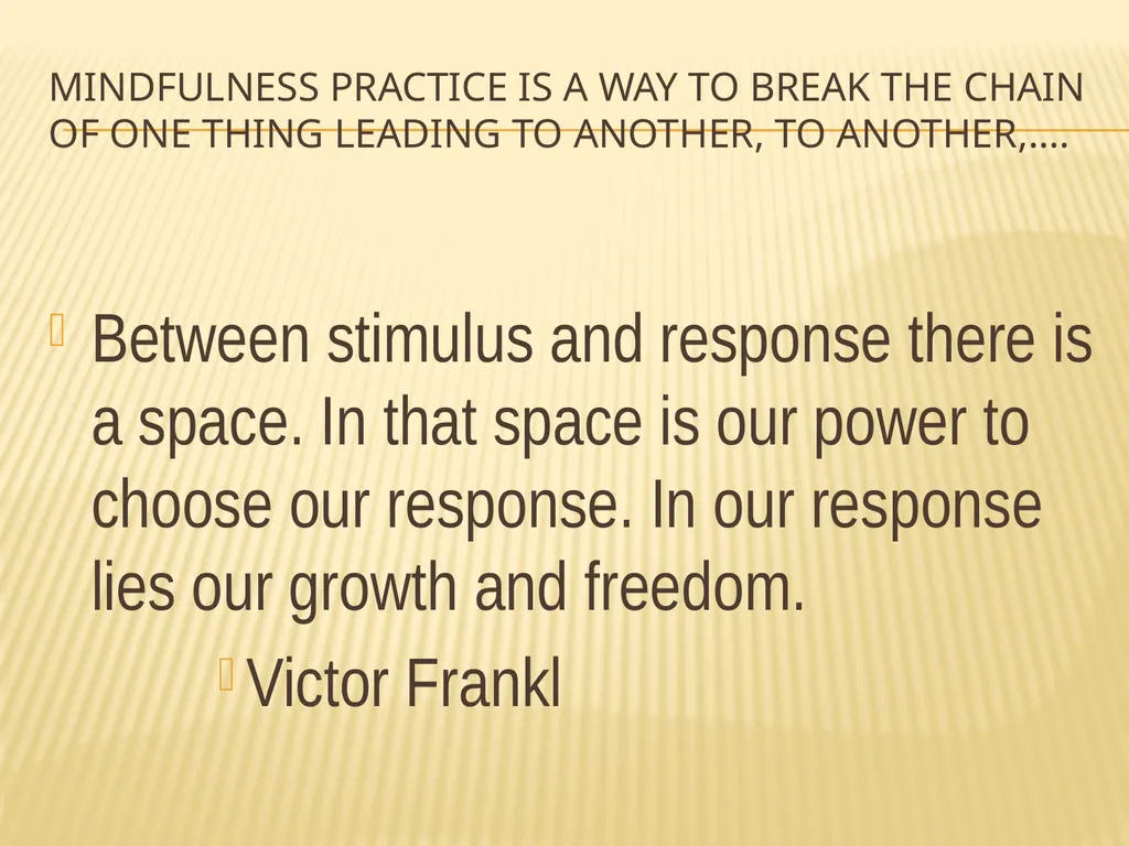 Mindfulness and Urges The Hungry Ghost I’m always - slide 11 of 31