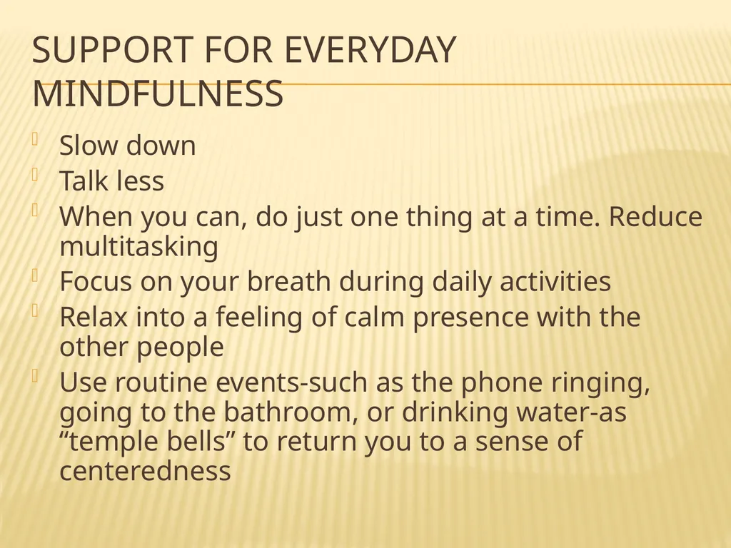 Mindfulness and Urges The Hungry Ghost I’m always - slide 30 of 31
