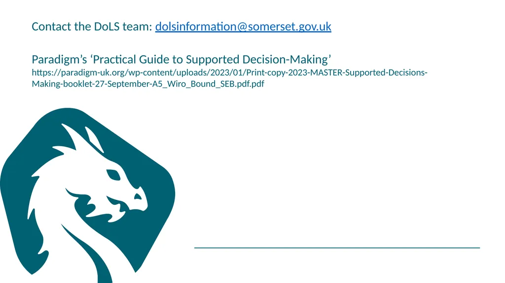 Mental Capacity drop-in session for care providers - slide 21 of 21