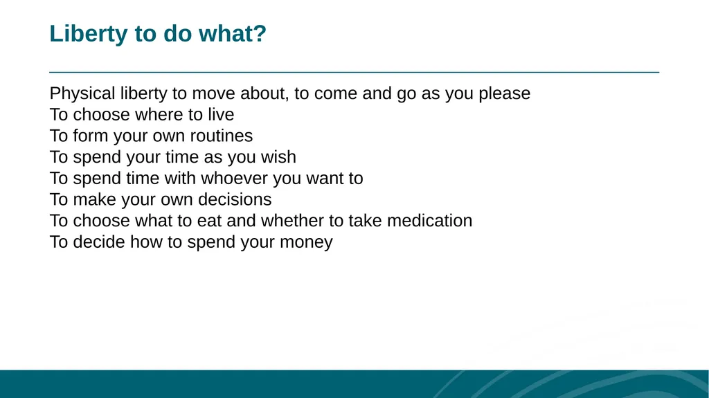 Mental Capacity drop-in session for care providers - slide 14 of 21