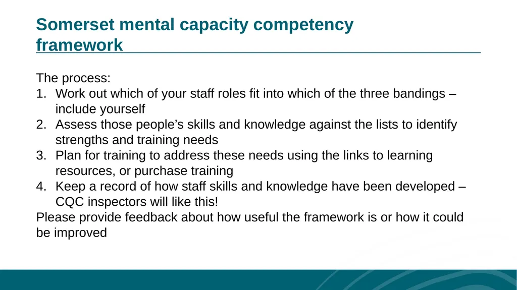 Mental Capacity drop-in session for care providers - slide 6 of 21