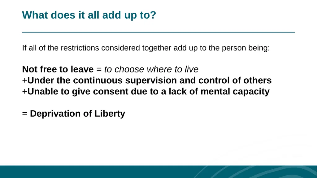 Mental Capacity drop-in session for care providers - slide 16 of 21