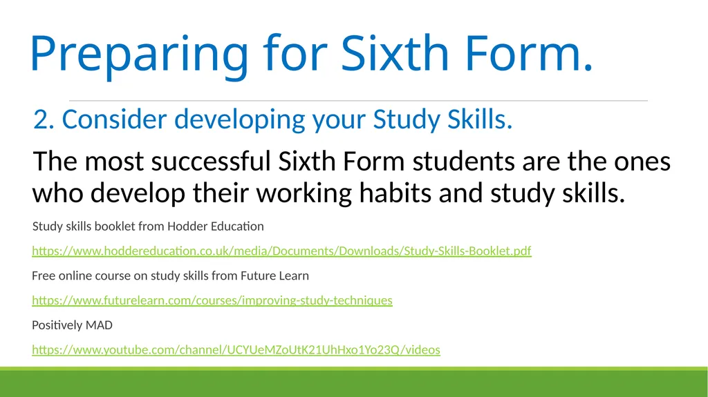 Sixth-Form Induction 2020 Welcome Meeting the - slide 5 of 57