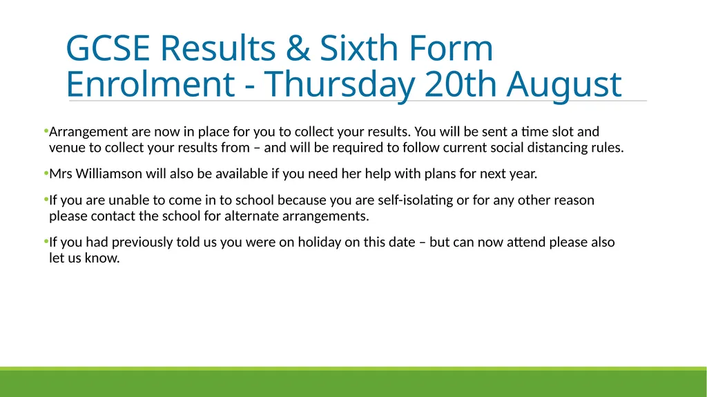 Sixth-Form Induction 2020 Welcome Meeting the - slide 13 of 57