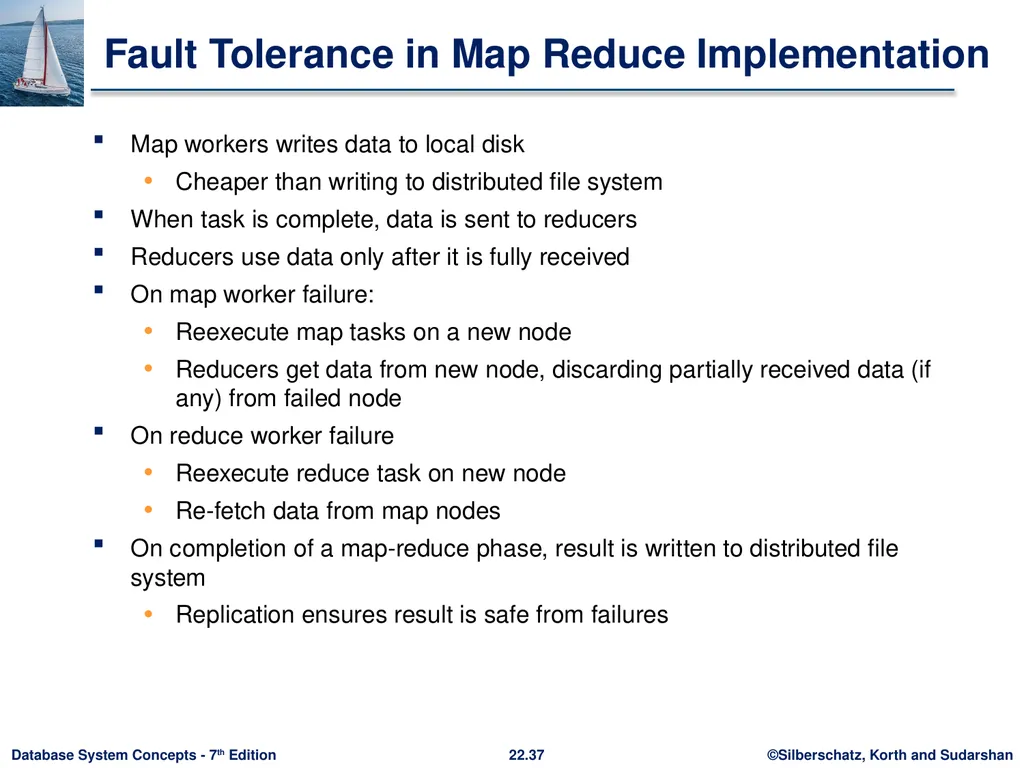 Chapter 22: Parallel and Distributed Query - slide 37 of 70