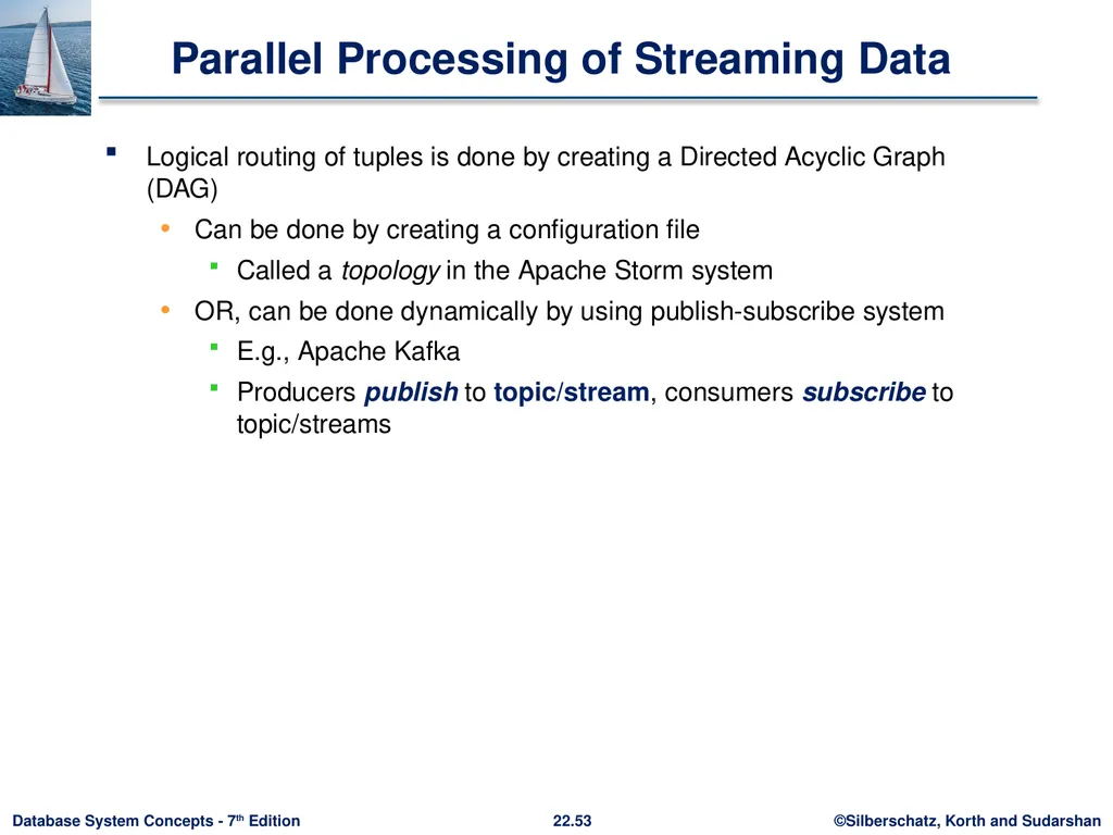 Chapter 22: Parallel and Distributed Query - slide 53 of 70