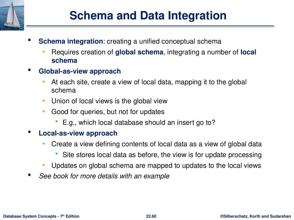 Chapter 22: Parallel and Distributed Query - slide 60 of 70