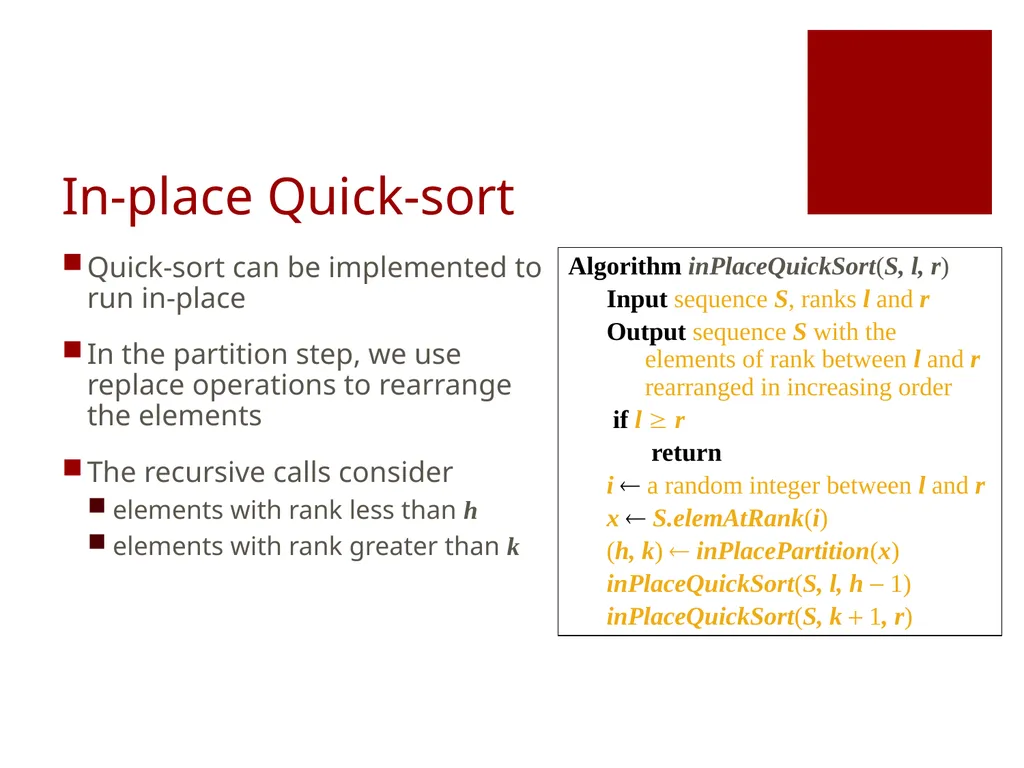 Data Structures Lecture 9 Fang Yu Department of - slide 29 of 47